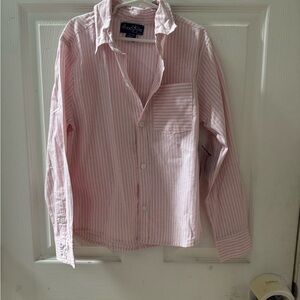 NWT Freestyle Pink Striped Boys dress Shirt